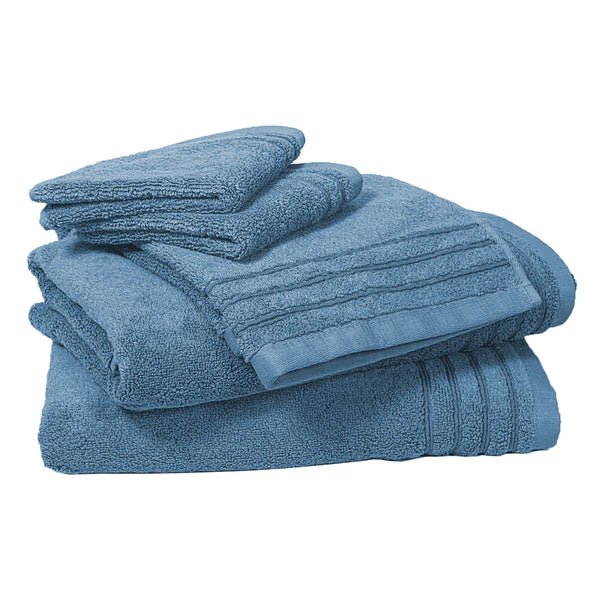 Serviettes en coton douces au toucher ( Confectionnées au Portugal )- Bleu Nil - serviettes de bain Daniadown - $7.95! Literie-Déco et moi
