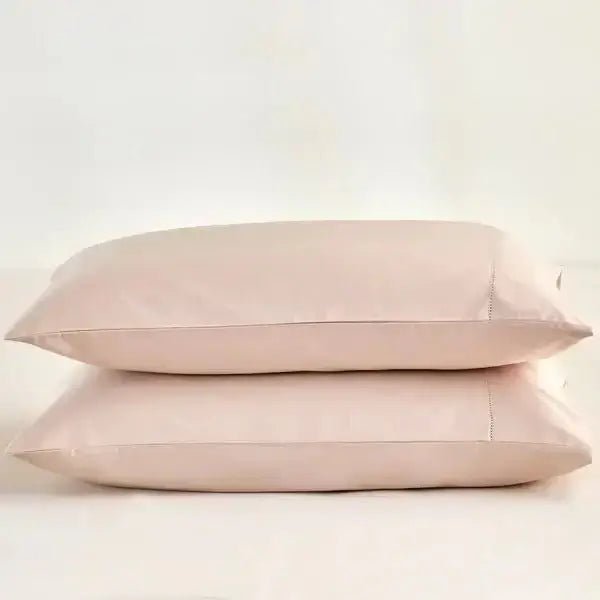 Taies d'oreiller coton PIMA 400fils (Paquet de 2) - taies Daniadown - Literie-Déco et moi