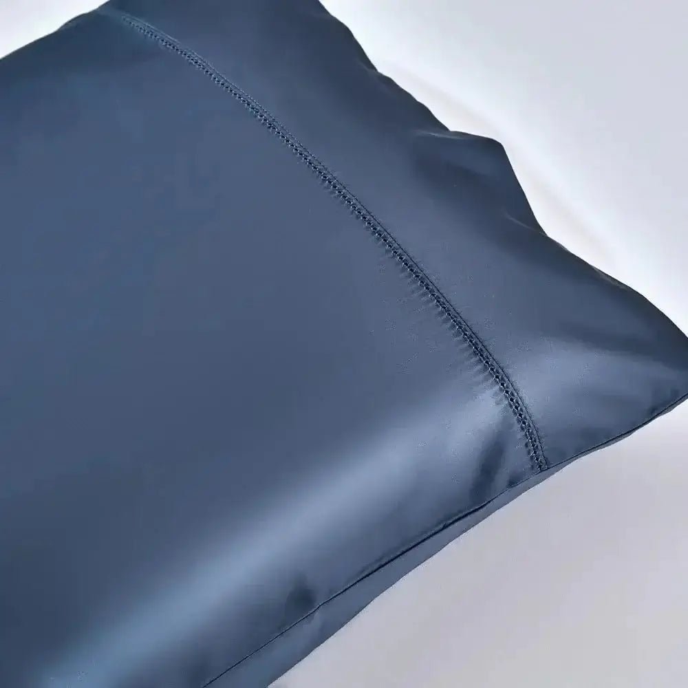 Taies d'oreiller coton PIMA 400fils (Paquet de 2) - Marine - taies Daniadown - $41.95! Literie-Déco et moi