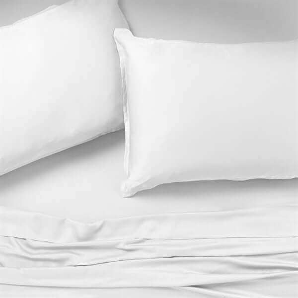 Taies d'oreiller en bambou ( Blanc ) -Par Brunelli - taies Daniadown - $49.99! Literie-Déco et moi