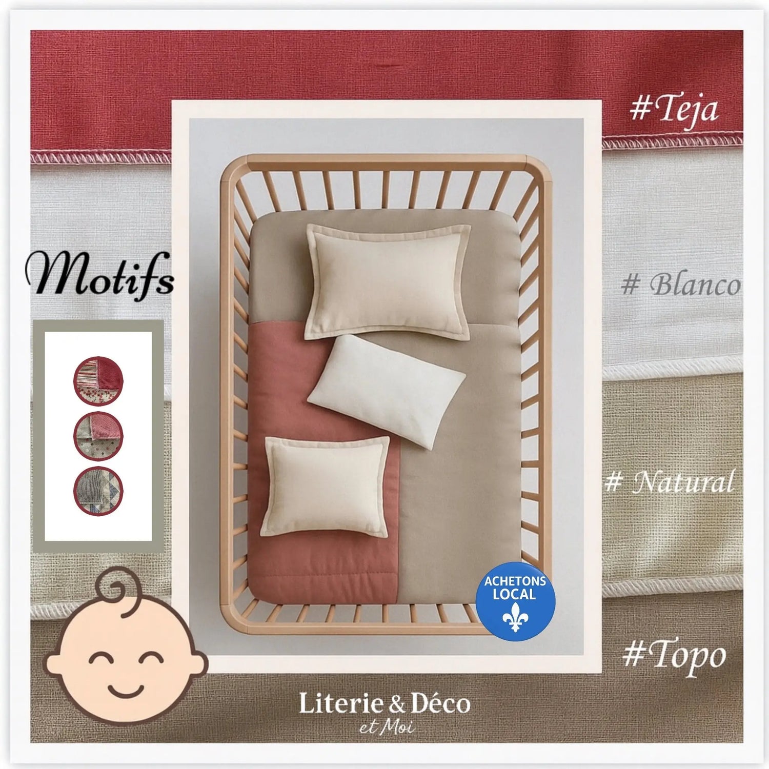 Literies Bébés (Fait au Québec)