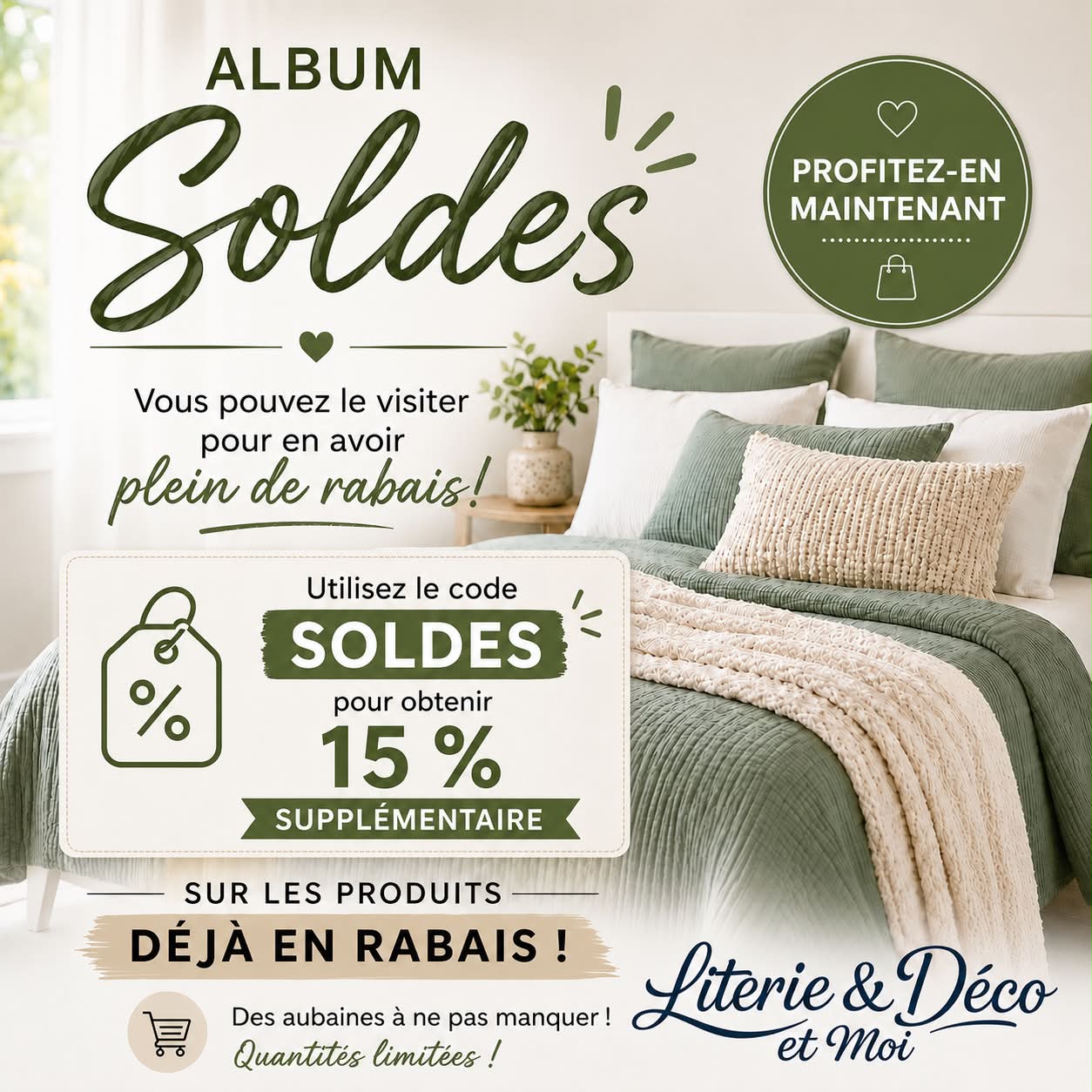 SOLDES : jusqu'à 90% de rabais avec code promo : SOLDE