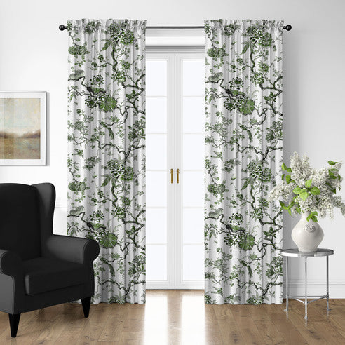 FAIT AU CANADA- Modèle TREE TOP AVOCADO - Par Colcha Linens Douillette, Couvre-lit, Housse de couette  ,disponible chez Literie-Déco et moi 