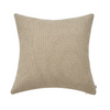 Coussin BOUCLÉ (Grège ) 20'' X 20'' coussins  ,disponible chez Literie-Déco et moi 