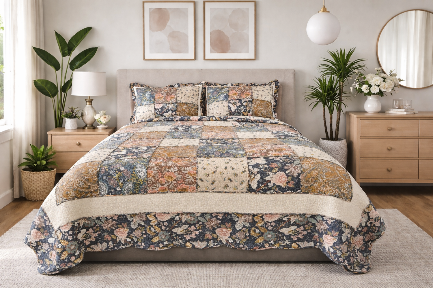  Ensemble de courtepointe ALFRESCO ( Jeté ALFRESCO  aussi disponible) de Literie-Deco & moi – PRODUIT  de qualité chez Literie & Déco et Moi