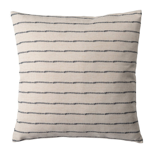 Housse de coussin FARMHOUSE ( Beige et noir )   20'' x 20' coussins  ,disponible chez Literie-Déco et moi 