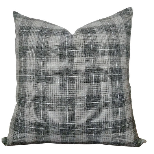 Housse de coussin FARMHOUSE ( Gris )  20'' x 20'' coussins  ,disponible chez Literie-Déco et moi 