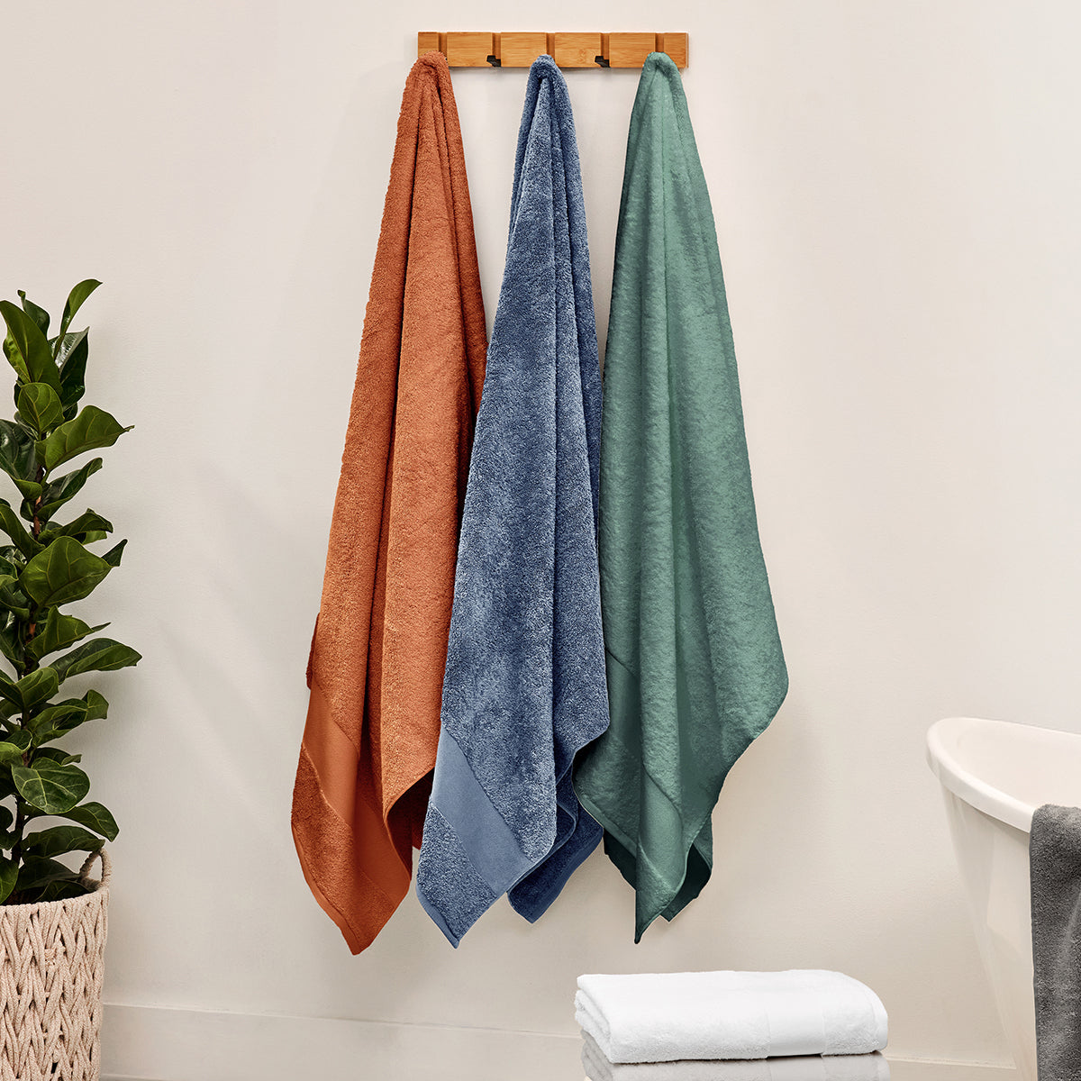 Drap de bain en 100% coton égyptien ALEXANDRIA - Par Cuddle Down