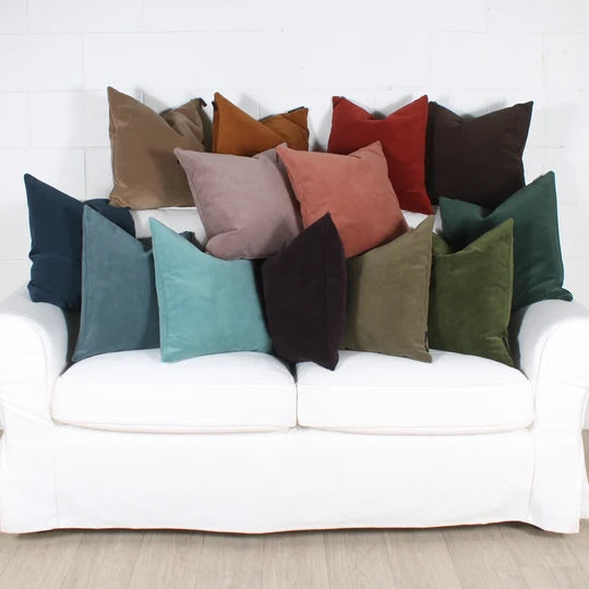 ( Fait au Québec ) - Coussin Aura  ( 13 teintes disponibles ) - Coussins Accent mode - Literie-Déco et moi 
