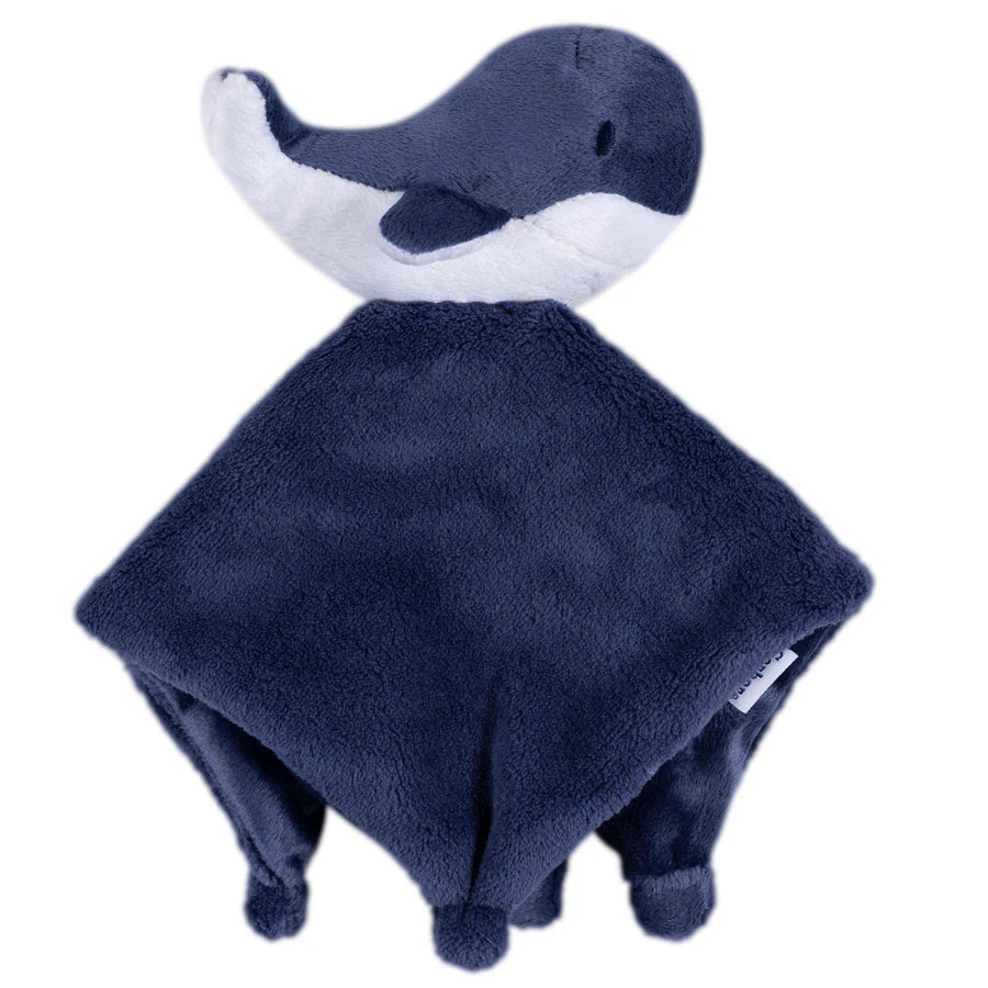 Doudou pour bébé - BALEINE peluches  ,disponible chez Literie-Déco et moi 