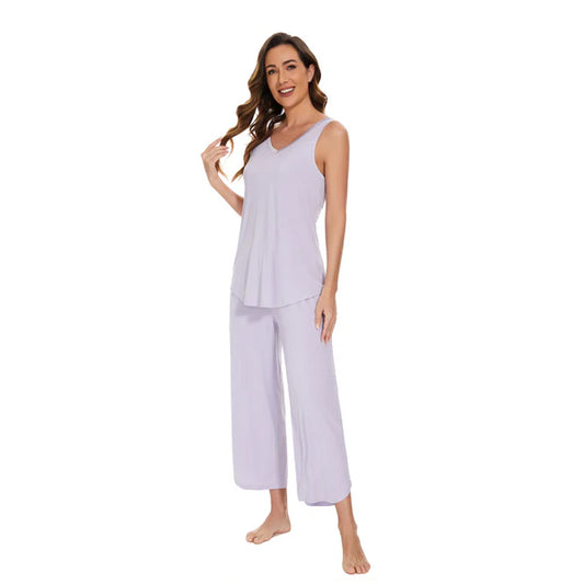 Ensemble capri en bambou ( Crépuscule ) PEIGNOIR  ,disponible chez Literie-Déco et moi 