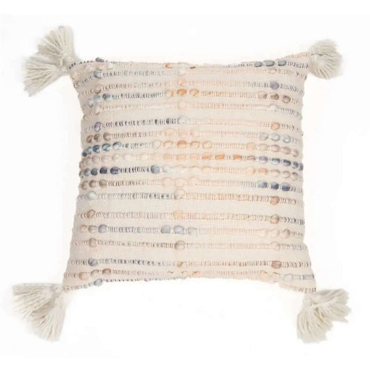 Coussin crème POMPINO ( 20'' x 20'') - Par Brunelli - Literie - Déco et moi