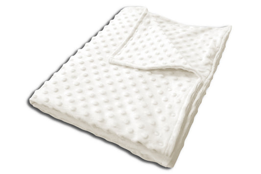 Jeté texture DOT ( Ivoire ) Housse de couette  ,disponible chez Literie-Déco et moi 