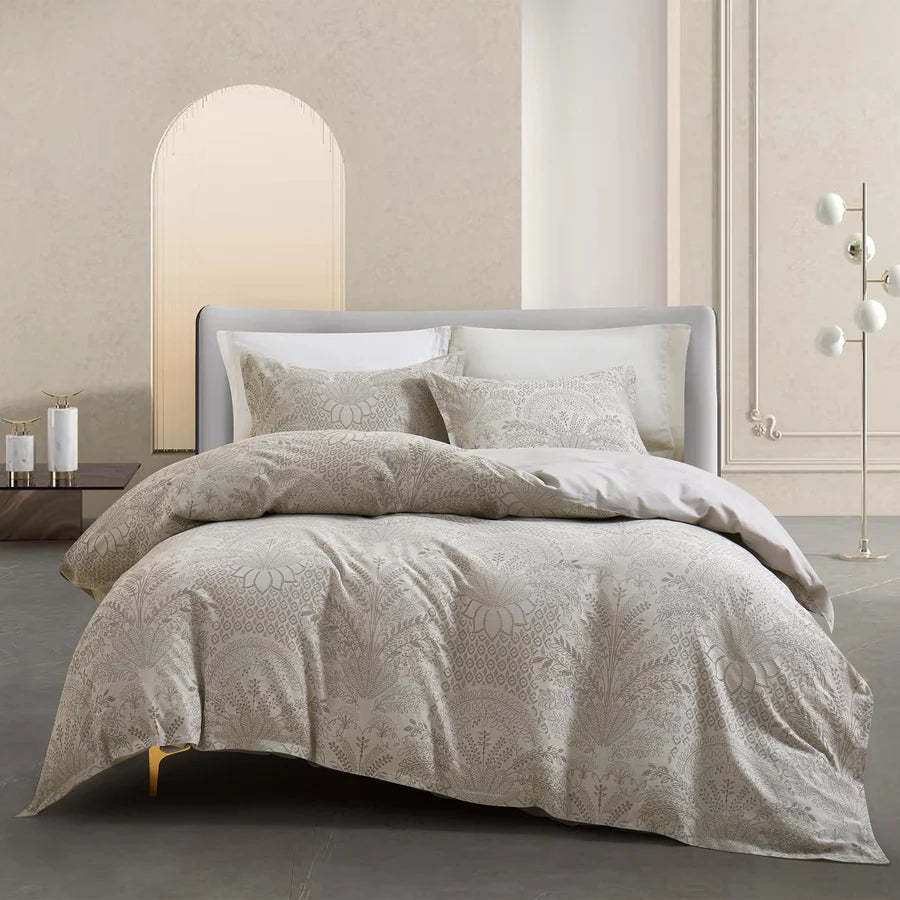 Ensemble de douillette tissée Timeless Heritage ( Taupe )