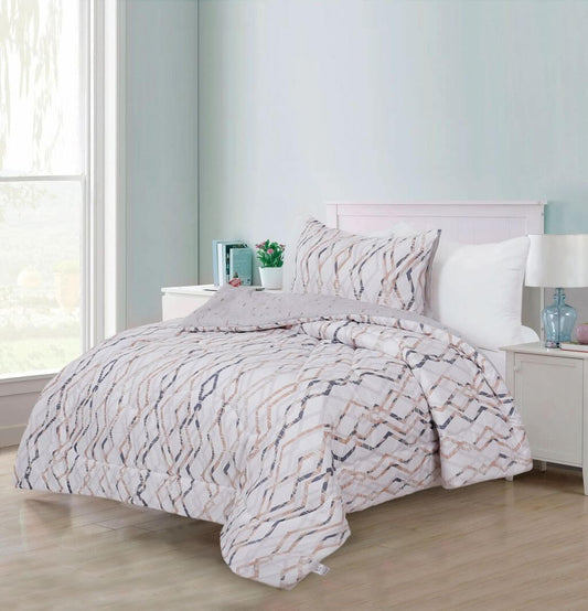 Ensemble douillette ADAM ( Format Jumeau ) Housse de couette  ,disponible chez Literie-Déco et moi 