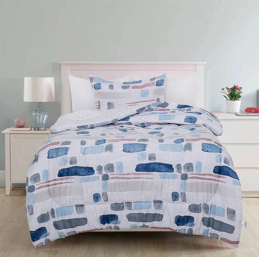 Ensemble douillette Édouard ( Format Jumeau ) Housse de couette  ,disponible chez Literie-Déco et moi 