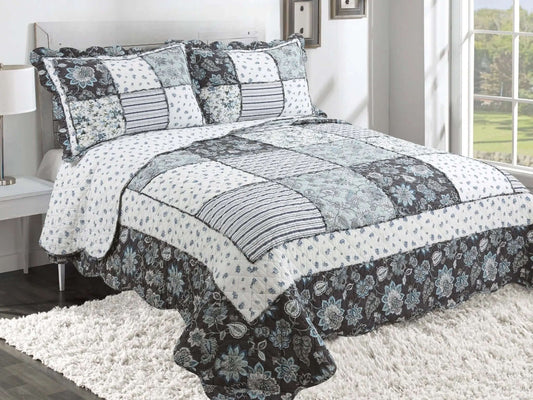 Ensemble de courtepointe PENCHANT ( Jeté PENCHANT aussi disponible) - Literie - Déco et moi