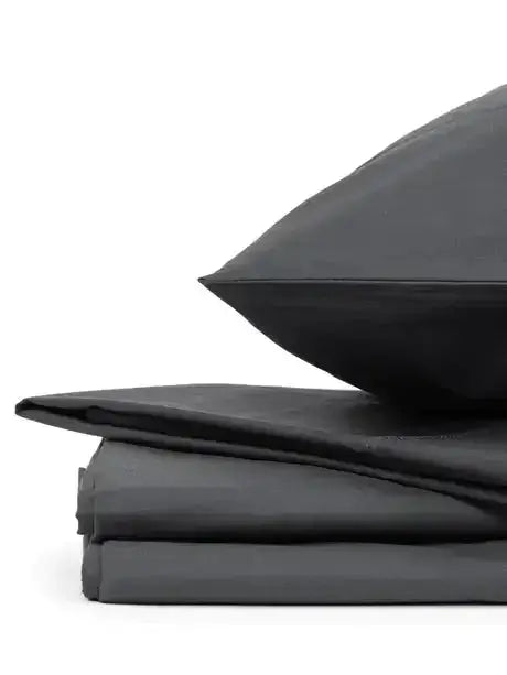 Ensemble de draps en percale de coton SARA ( 6 teintes disponibles ) - Literie - Déco et moi