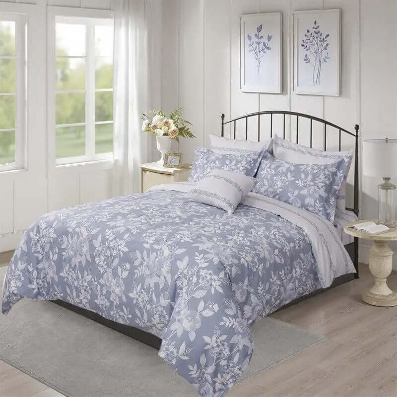 Ensemble de housse de couette CÉLESTIA ( 4 pièces ) - Premium Housse de couette from N. Home - Just $124.95! Shop now at Literie-Déco et moi 