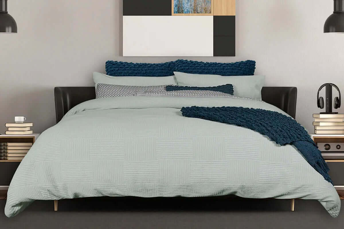 Ensemble de housse de couette GAVEN ( gris ) - Premium Housse de couette from rjs trading - Just $159.99! Shop now at Literie-Déco et moi 