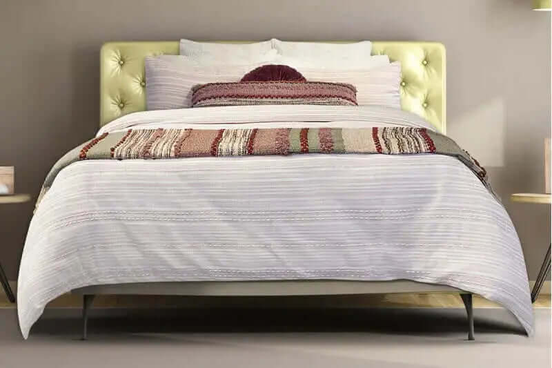 Ensemble de housse de couette YURA ( Ivoire et rose ) - Premium Housse de couette from rjs trading - Just $34.99! Shop now at Literie-Déco et moi 