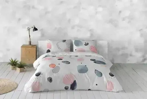 (Fait au Québec) Housse de couette ELODY ( Ensemble 4 pièces ) - Literie - Déco et moi