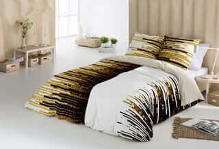 (Fait au Québec) Housse de couette JAMES (Ensemble 4 pièces ) - Literie - Déco et moi