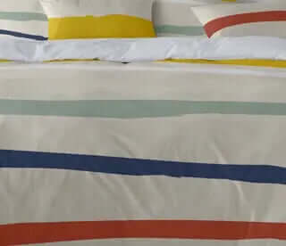 (Fait au Québec) Housse de couette NATHAN ( Ensemble 4 pièces ) - Literie - Déco et moi