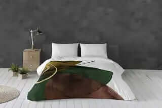 (Fait au Québec) Housse de couette SYD ( Ensemble 4 pièces ) - Literie - Déco et moi