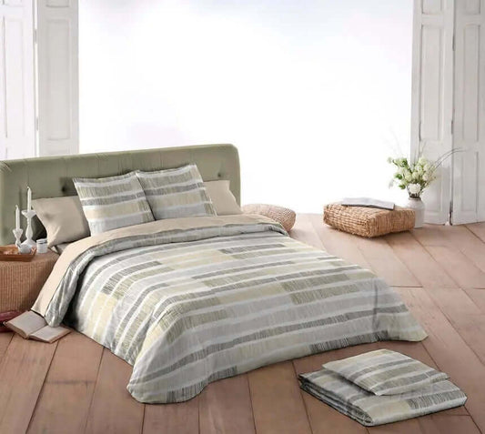 (Fait au Québec) Housse de couette YUZU ( Ensemble 4 pièces ) - Literie - Déco et moi