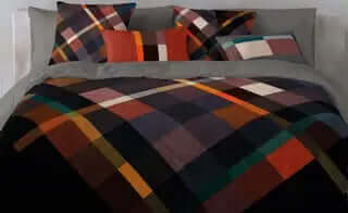 (Fait au Québec)Housse de couette DIXON ( Ensemble 4 pièces ) - Literie - Déco et moi