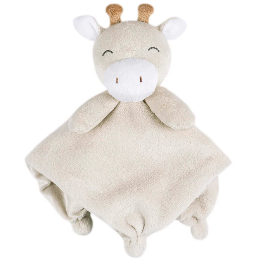 Doudou pour bébé - GIRAFE peluches  ,disponible chez Literie-Déco et moi 