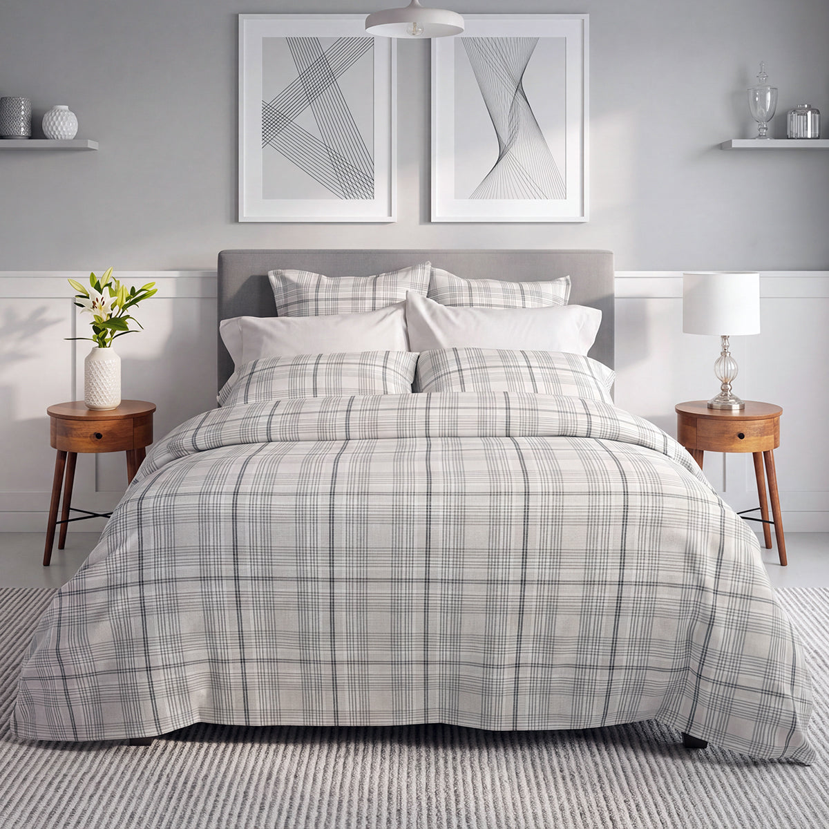 (Fait au Canada ) Ensemble de housse de couette Grayson