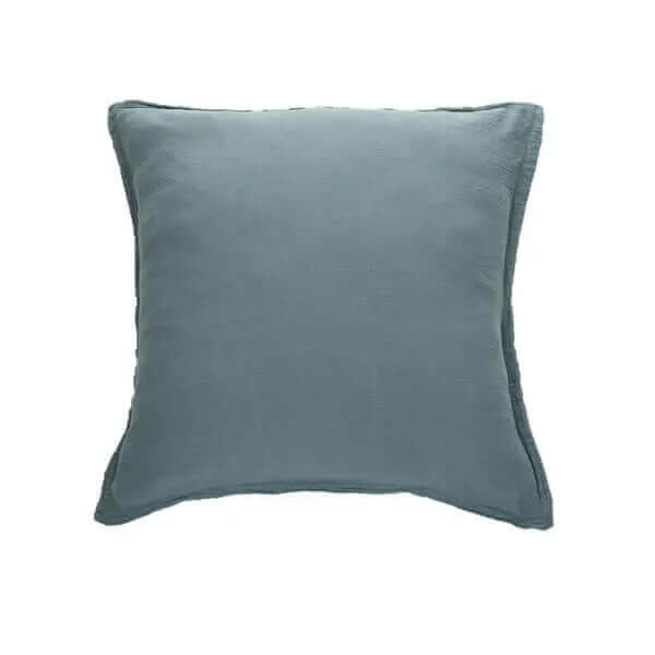 Housse de couette MUSLIN ( BLEU ACIER) - Par Brunelli - Literie - Déco et moi