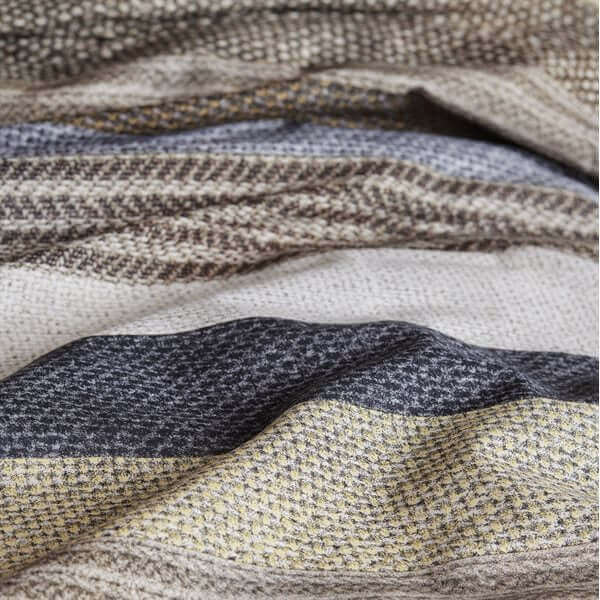 Housse de couette a rayures LOTIS - Par Brunelli - Literie - Déco et moi