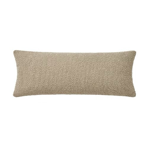 Housse BOUCLÉ (Grège) 12'' X 20'' coussins ,disponible chez Literie-Déco et moi