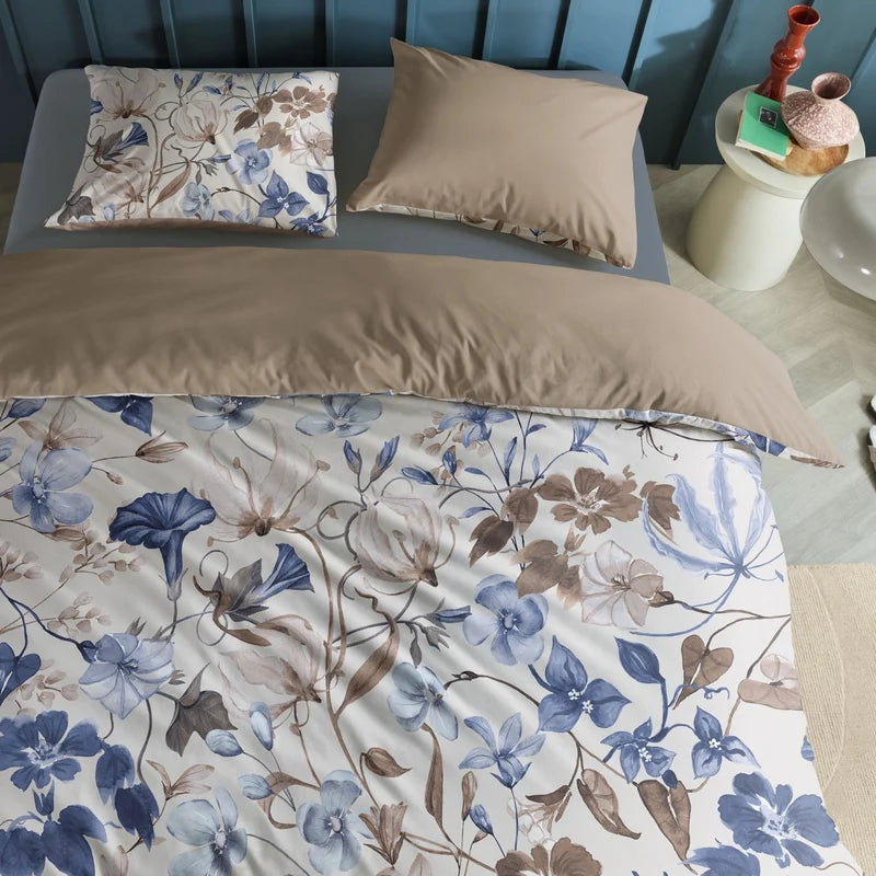 Ensemble housse de couette fleurie LOISE- Par Brunelli (Livraison AUTOMNE 2026) - Housse de couette Brunelli - Literie-Déco et moi 