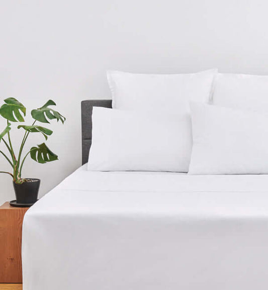 FAIT AU CANADA -Housse de couette en percale de coton  DELUXE ( Jumbo Queen ) - Par Cuddle Down Housse de couette  ,disponible chez Literie-Déco et moi 