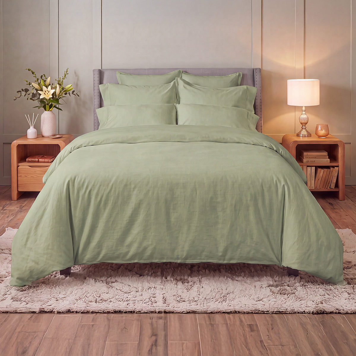 FAIT AU CANADA -Housse de couette en percale de coton FASHION- Par Cuddle Down - Housse de couette Cuddle Down - Literie-Déco et moi 