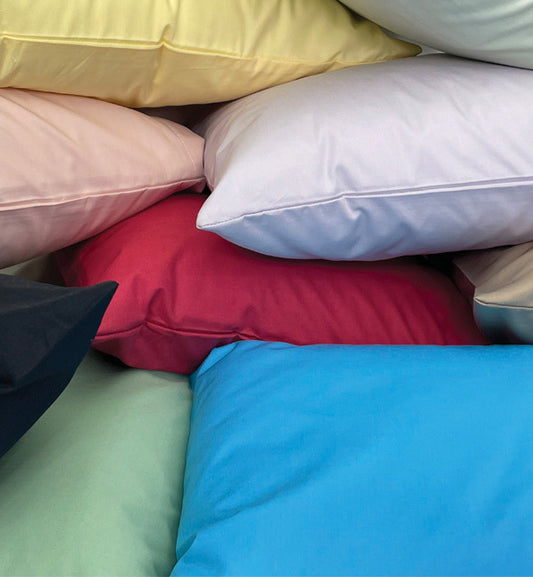 FAIT AU CANADA-Drap plat en percale FASHION - Par Cuddle Down (11 teintes disponibles) DRAPS  ,disponible chez Literie-Déco et moi 