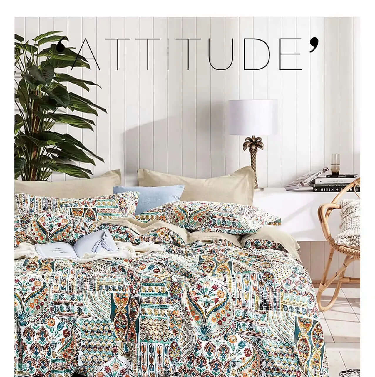  RABAIS - Quantité limitée- Ensemble de housse de couette MAHÉE de Livia – PRODUIT  de qualité chez Literie & Déco et Moi