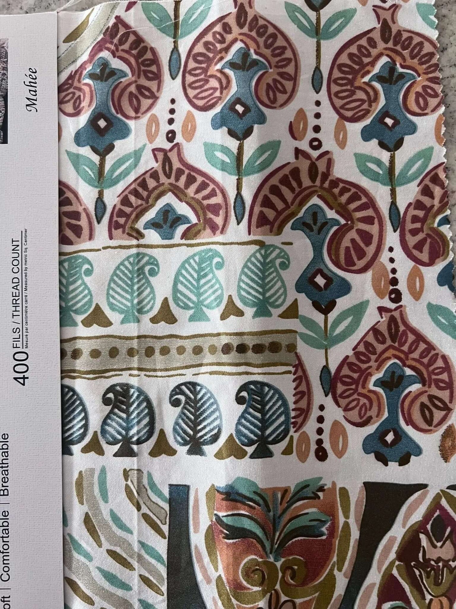  RABAIS - Quantité limitée- Ensemble de housse de couette MAHÉE de Livia – PRODUIT  de qualité chez Literie & Déco et Moi