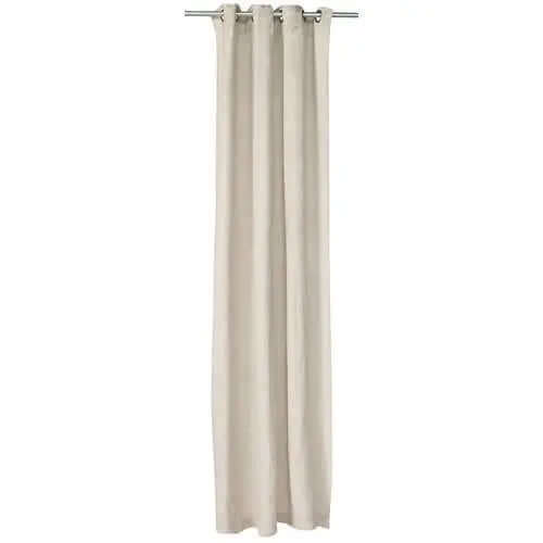 Rideau naturel en lin LINEN STONE WASH - Par Brunelli - Literie - Déco et moi