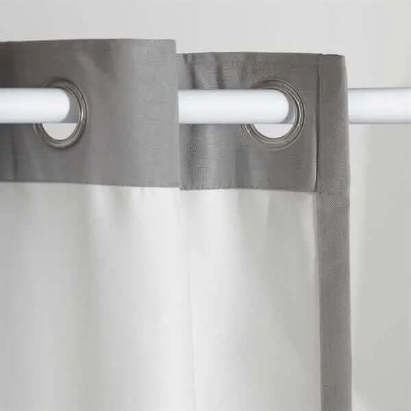 Rideau opaque gris à anneaux BRYAN- Par Brunelli - Premium rideau from Brunelli - Just $24.99! Shop now at Literie-Déco et moi 