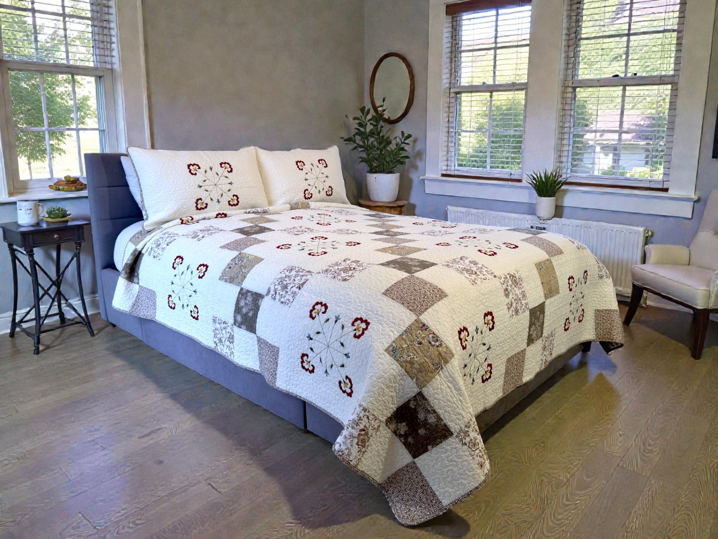  Ensemble de courtepointe SYMMETRY ( Jeté  SYMMETRY aussi disponible) de Literie-Deco & moi – PRODUIT  de qualité chez Literie & Déco et Moi