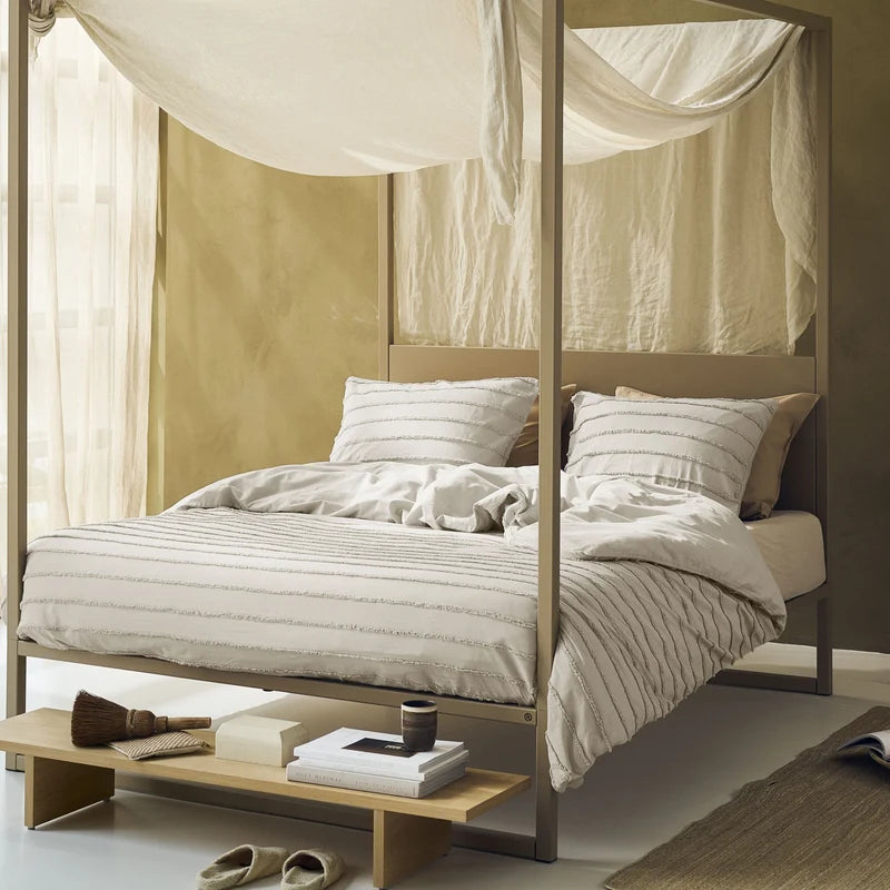 Ensemble housse de couette texturée Tufted- Par Brunelli (Livraison AUTOMNE 2026) - Housse de couette Brunelli - Literie-Déco et moi 