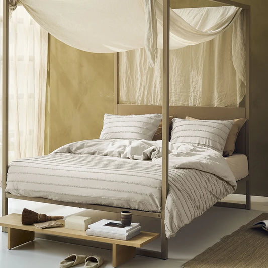 Ensemble housse de couette fleurie LOISE- Par Brunelli (Livraison AUTOMNE 2026) - Housse de couette Brunelli - Literie-Déco et moi 