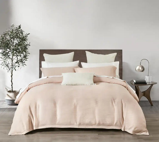 Ensemble de housse de couette Vintage Touch ( Coquillage )ARRIVAGE EN AOÛT 2026 - Housse de couette Daniadown - Literie-Déco et moi 
