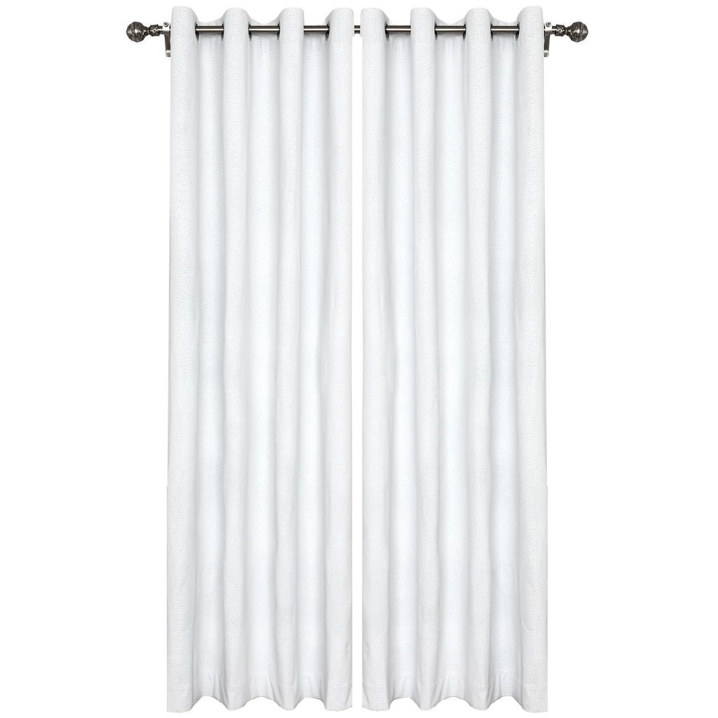  Rideaux HÉRITAGE  (54'' x 96)- Blanc de Literie & Déco et moi – PRODUIT  de qualité chez Literie & Déco et Moi