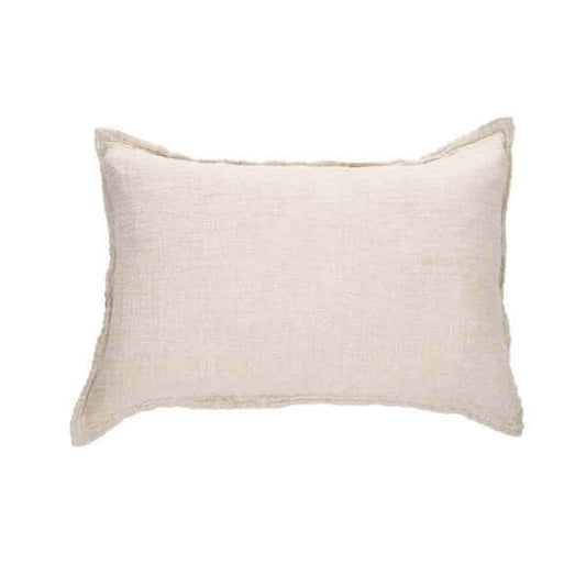 Cache oreillers décoratifs naturel NATA ( Ensemble de 2 , 20'' x 30'')- Par Brunelli - Cache oreillers Brunelli - Literie-Déco et moi 